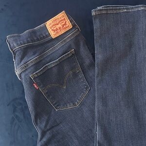 Levi's Dark Blue Denim Jeans